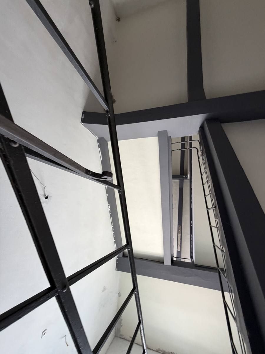 Stahltreppe Detail