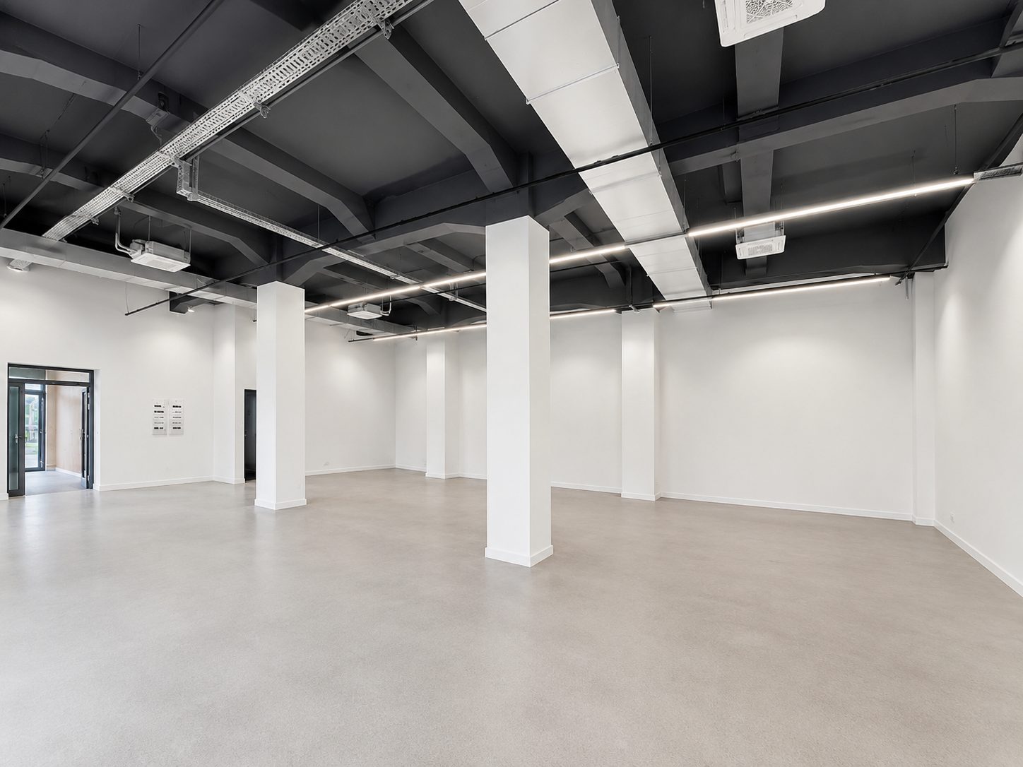 Halle nach der Sanierung